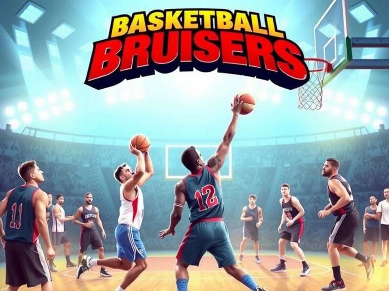 Basketball Bruisers India - Indian Basketball Action Basketball Bruisers India Game Cover